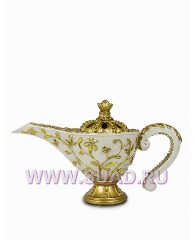 Лампа Аладдина - бахурница белая - Asgharali